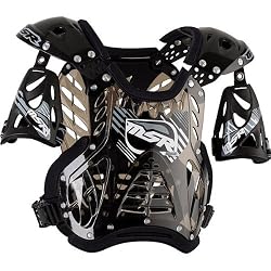MSR Racing Impact Men's Roost Deflector Off-Road Motorcycle Body Armor - Smoke