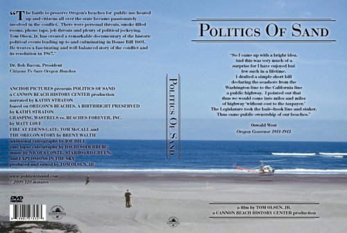 Cover Art For The Oregon Documentary "The Politics Of Sand"
