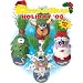 Grow-A-Head Holiday Set Santa, Raindeer, Christmas Tree and Snow Flake