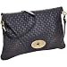Carla Mancini Clutch in Woven Leather