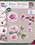 One Stroke Painting 9880 Folk Art Technique Book, Basic Strokes Workbook