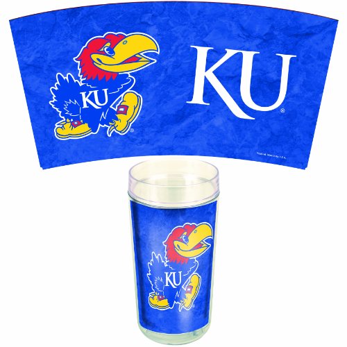 NCAA Kansas Jayhawks 24-Ounce 2-Pack Tumblers