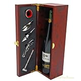 Wine Gift Box w/ Five Piece Accessories Set
