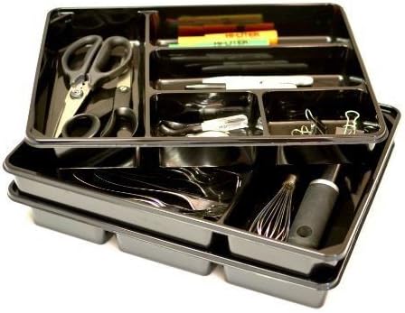 3-PACK of Organizer Trays for Desk, Utensils, Tools, Crafts, Vanity - 15.7" x