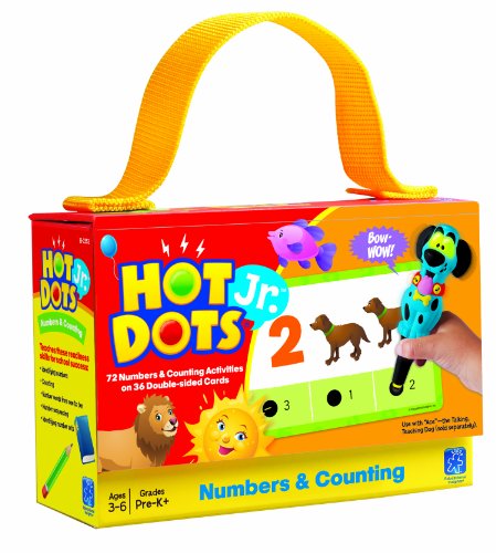 Best Price Educational Insights Hot Dots Jr. Cards - Numbers & Counting (2353)