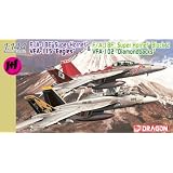1 144 F A-18E Super Hornet VFA-115 Eagles + F A-18F Super Hornet VFA-102 Diamondbacks... by Dragon Models