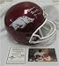Darren McFadden Autographed/Hand Signed Arkansas Razorbacks Full Size Deluxe Replica Football Helmet with GO HOGS Inscription