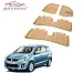 Auto Pearl - Premium Quality Car 3D - 3 Rows Beige Mats For - Maruti Suzuki Ertiga Type-1 RS.1399.00