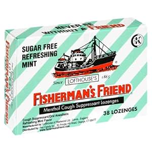 Amazon.com: Fisherman's Friend Sugar Free Mint Cough Suppressant