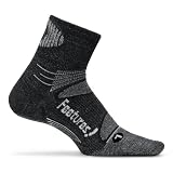 Feetures! Elite Merino+ Ultra-Light Cushion Quarter Running Socks