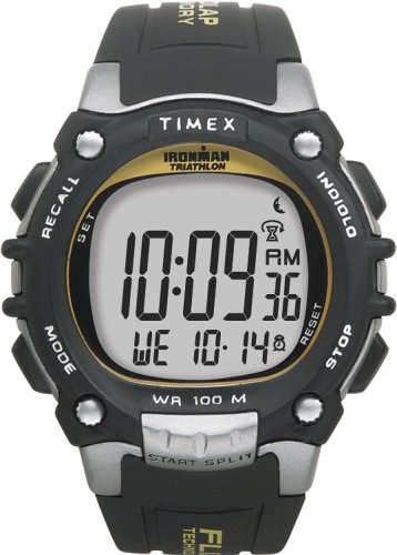 Timex Men's Ironman Triathlon 100-Lap FLIX System Watch # T5E231
