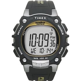 Timex Men's Ironman Triathlon 100-Lap FLIX System Watch # T5E231 by 