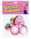 Bachelorette Foil Pecker Streamer