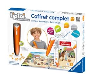Ravensburger - 00532 - Jeu Éducatif Électronique - Tiptoi - Coffret Complet Tiptoi Livre + Lecteur interactif