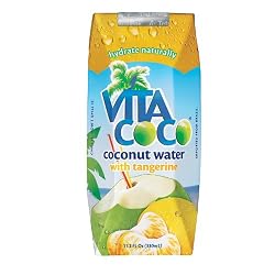 Vita Coco Coconut Water with Tangerine, 11.2-Ounce Tetra Paks (Pack of 12)