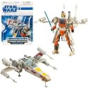 STAR WARS TRANSFORMER CROSSOVER LUKE SKYWALKER TO X-WING FIGHTER