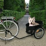 Eigenschaften Schecker  / Doggy-Travel Fahrradanhänger 143 x 58 x 45 cm, schwarz [Misc.]