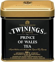 Twinings Prince of Wales Tea, Loose Tea, 3.53 -Ounce Tins (Pack of 6)