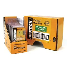 Bostitch PT-2319-3M 3 4-Inch 23 Gauge Pin (3000 per Box) by Bostitch