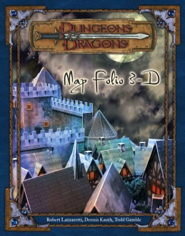 Cover image : Dungeons & Dragons Map Folio 3-D (Dungeons & Dragons Accessories)