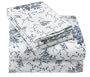 Laura Ashley Sophia Twin Cotton Flannel Sheet Set