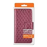 Reiko Premium Wallet Case with Media Stand, Flip Cover and 3 Card Holders for Samsung Galaxy Note 4 