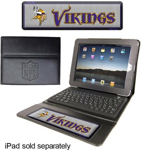 NFL Minnesota Vikings Team Promark Executive iPad Case with Keyboard