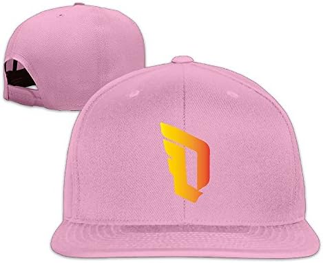 Cool Damian Lillard #0 D Logo Baseball Cap Pink Unisex 8 Colours