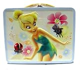 Tinkerbell Ladybugs Metal Girls Tin Lunch Box