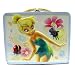 Tinkerbell Ladybugs Metal Girls Tin Lunch Box