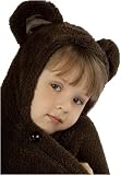 Silky Soft Mink Couture Towel - Brown Bear