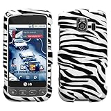 Zebra Print Protector Case for LG Optimus S / LG Optimus U