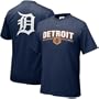 Nike Detroit Tigers Navy Blue Arched Date T-shirt
