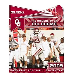 Oklahoma Sooners NCAA 12 x 12 Wall Calendar with Sound