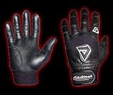 Cowhide Leather Adult Batting Gloves by Akadema Professional - 1 Pair