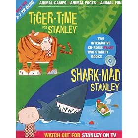 Tiger-Time for Stanley & Shark-Mad Stanley CD-Roms with Books