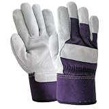 Red Steer 33150-S Womens Suede Cowhide Leather Palm Glove, Small