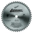 Milwaukee 48-40-4520 8-Inch 50 Tooth Ferrous and Non-Ferrous Metal Cutting Saw Blade with 5/8-Inch Arbor