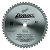 Milwaukee 48-40-4520 8-Inch 50 Tooth Ferrous and Non-Ferrous Metal Cutting Saw Blade with 5/8-Inch Arbor