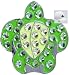 Bella Swarovski Crystal Golf Ball Marker & Hat Clip - Turtle (Green)