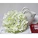 Tinksky Hydrangea Flowers for Home Wedding Decoration White, 20pcs of Pack