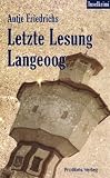 : Letzte Lesung Langeoog: Ein Inselkrimi