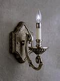 Kichler 6490TGP Prague Sconce Tuscan Gold with Antique Pewter Height: 12