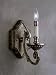 Kichler 6490TGP Prague Sconce Tuscan Gold with Antique Pewter Height: 12