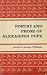 Search : Poetry And Prose Of Alexander Pope (Riverside Editions)