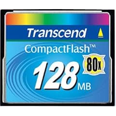 Transcend  Compact Flash (CF) Speicherkarte 80x  128 MB