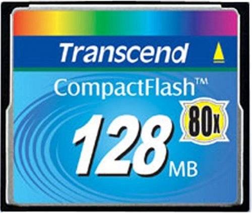 Childrens Toyshop  Electronics : Transcend 128M Compact Flash Card 80X Ts128Mcf80