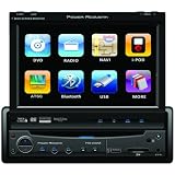 New-POWER ACOUSTIK PTID-8940NRBT 7 NAV-READY IN-DASH WIDESCREEN TFT/LCD MONITOR WITH DVD  BLUETOOTH - POWPTID8940NRBT