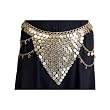 Dance Belt, V-Shaped, Gold Color