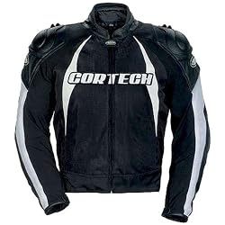 Cortech HRX Series 2 Men's Textile Street Racing Motorcycle Jacket - Black